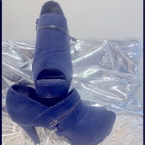 Blue heels